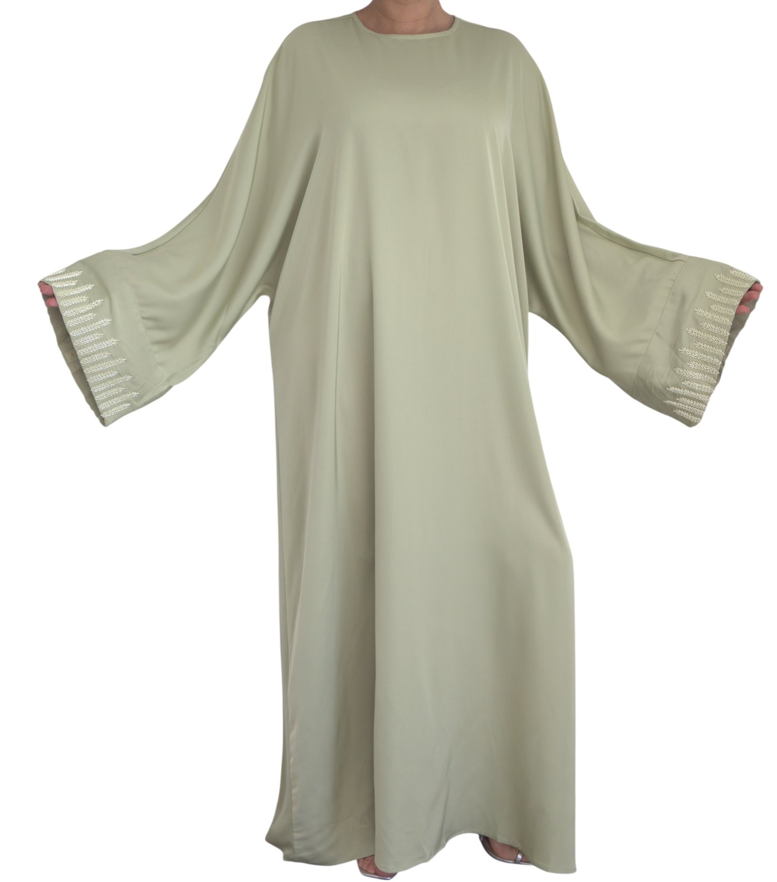 Abaya INAYA, vert clair