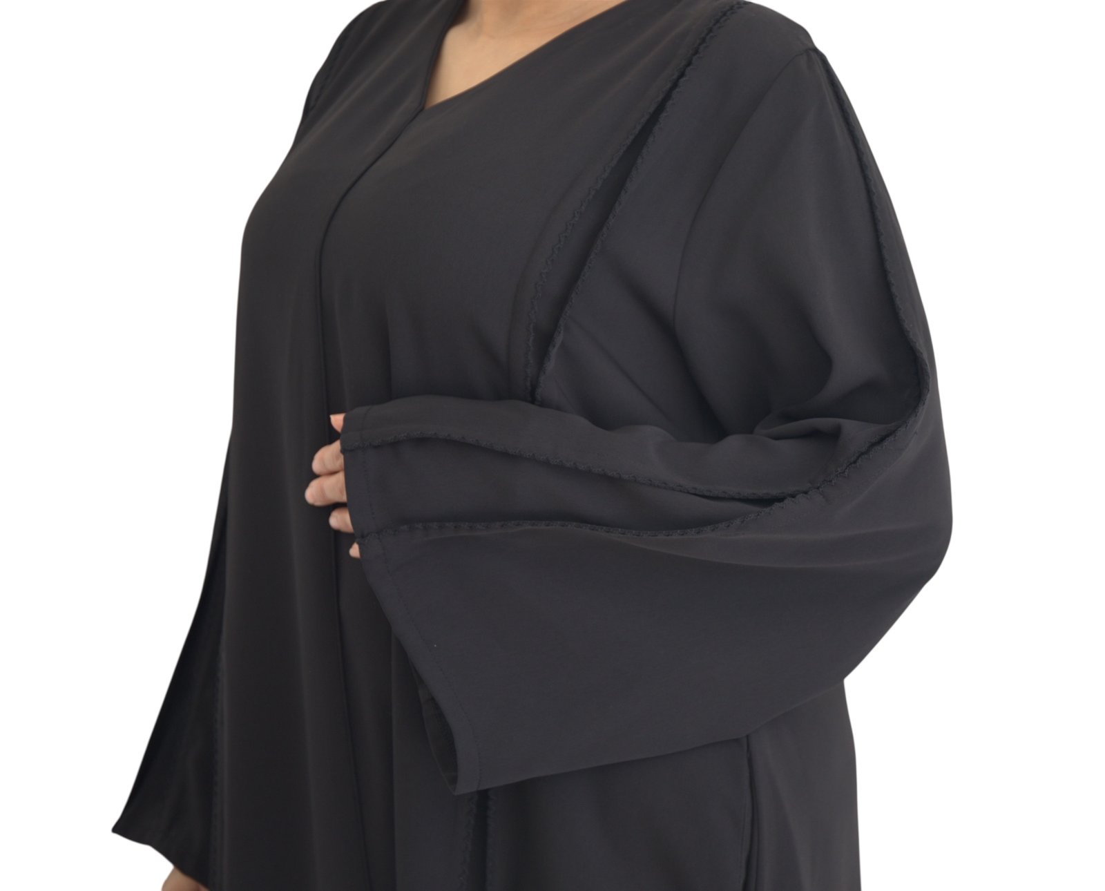 Abaya RANIA (prune,vert kaki,noir)