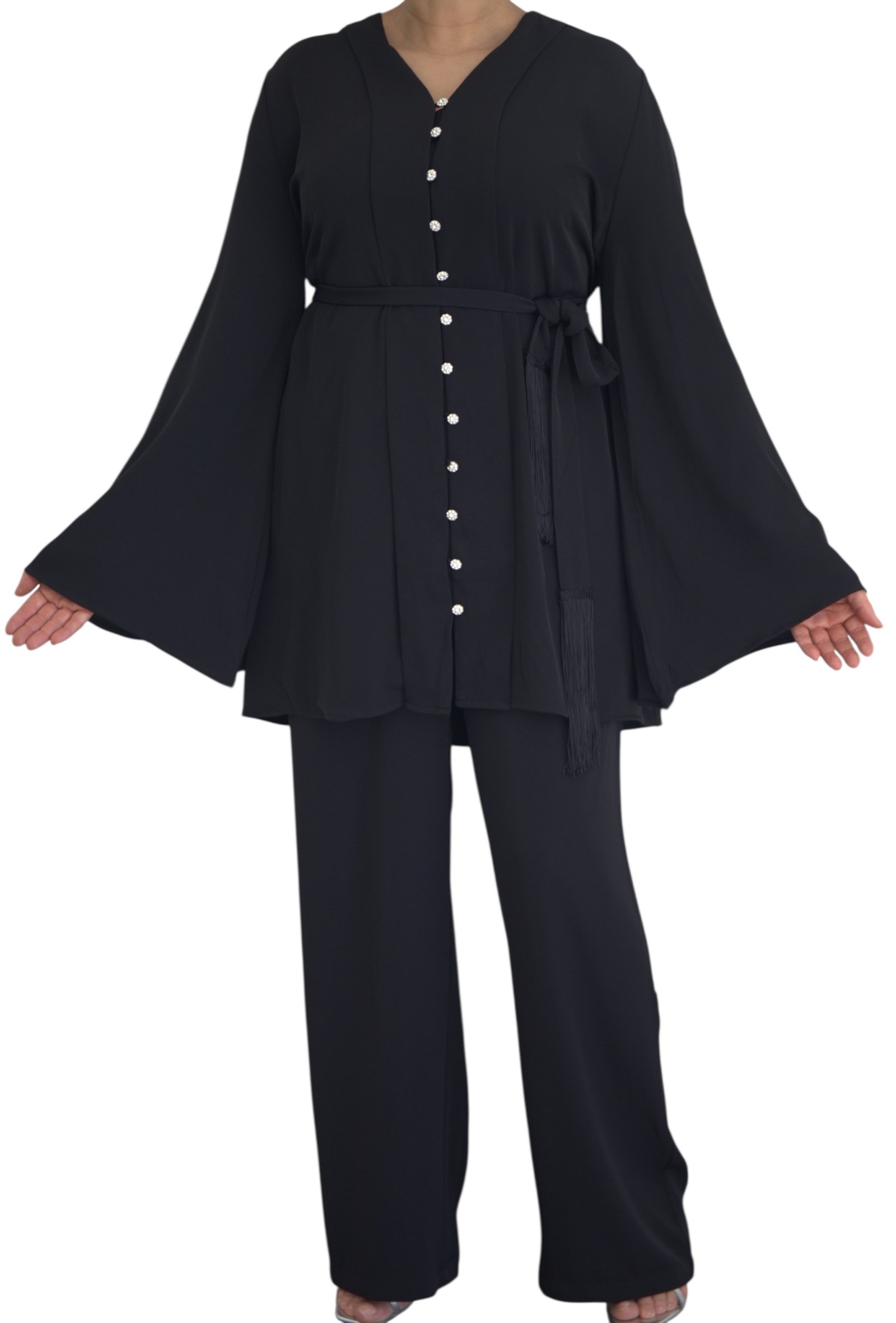 Ensemble AICHA (noir,fuschia)