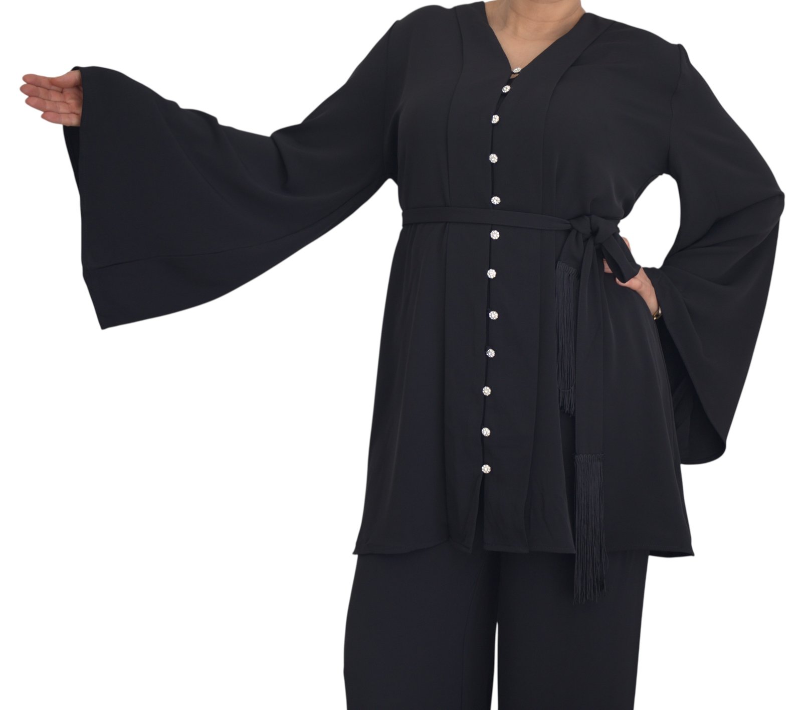 Ensemble AICHA (noir,fuschia)